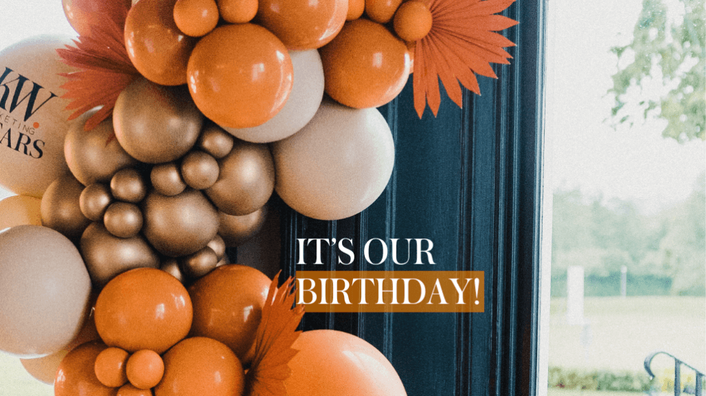 Celebrating birthday bliss in our seventh year in business