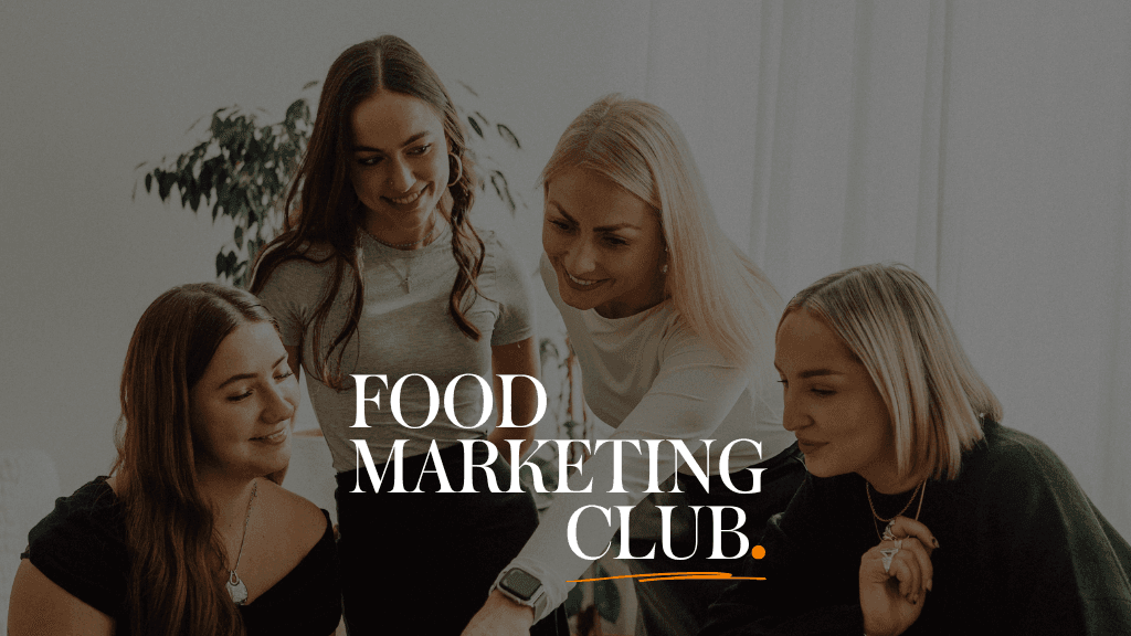 Welcome To The Food Marketing Club